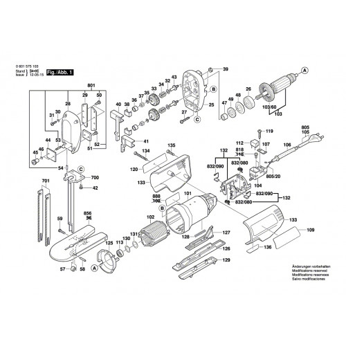 Запчасти для пилы Bosch GSG 300